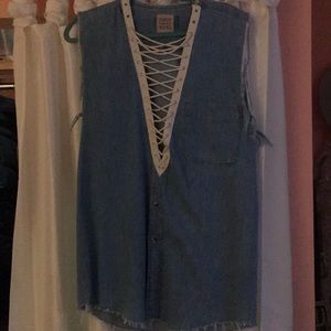 Vintage denim dress from LF